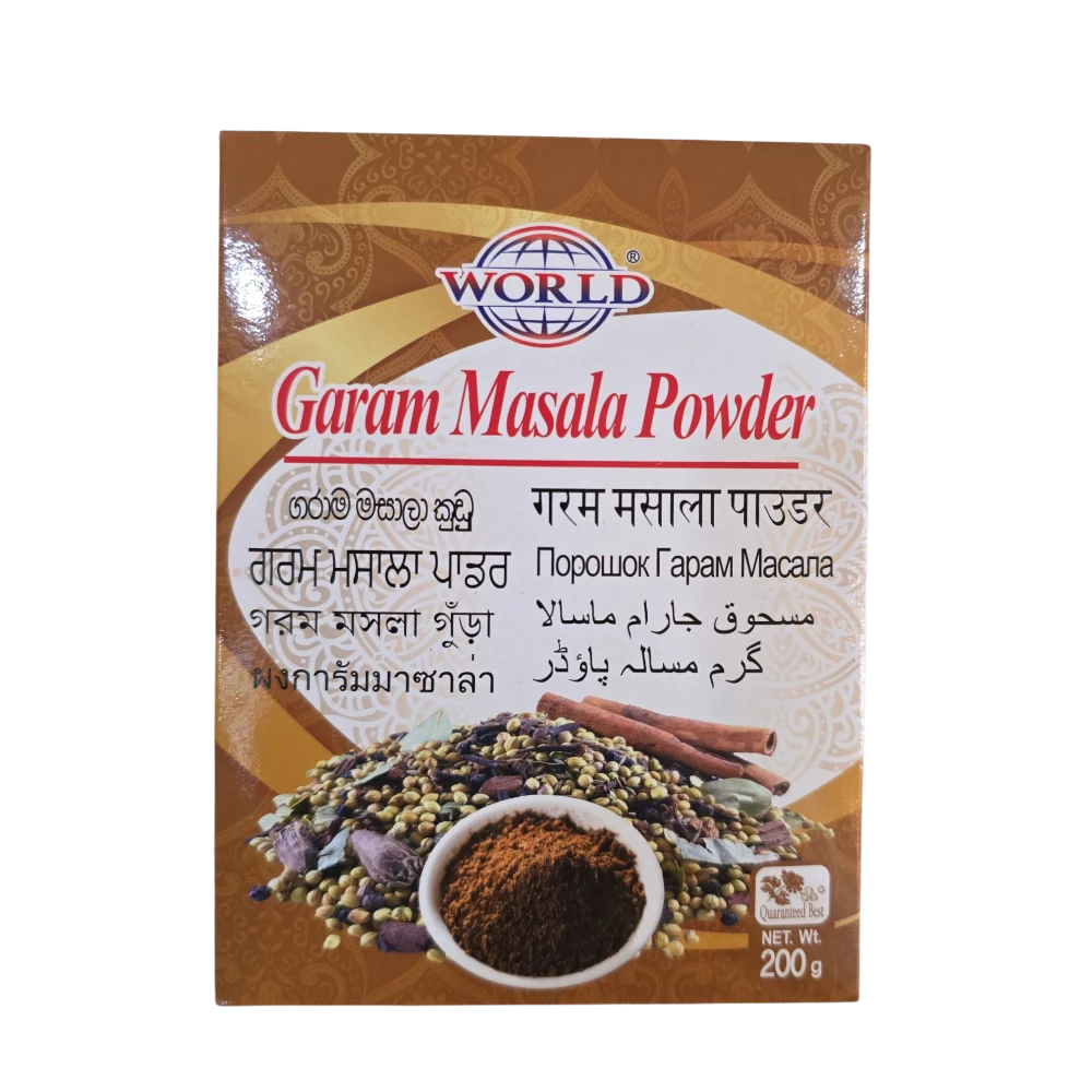 WORLD GOROM MASALA POWDER 200G